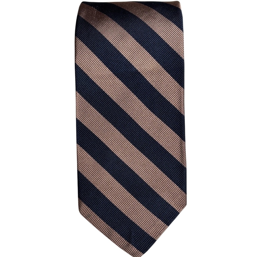 Robert Talbott Muse's Atlanta Hand Sewn Finest Silk Stripe Necktie Men‎ Vintage